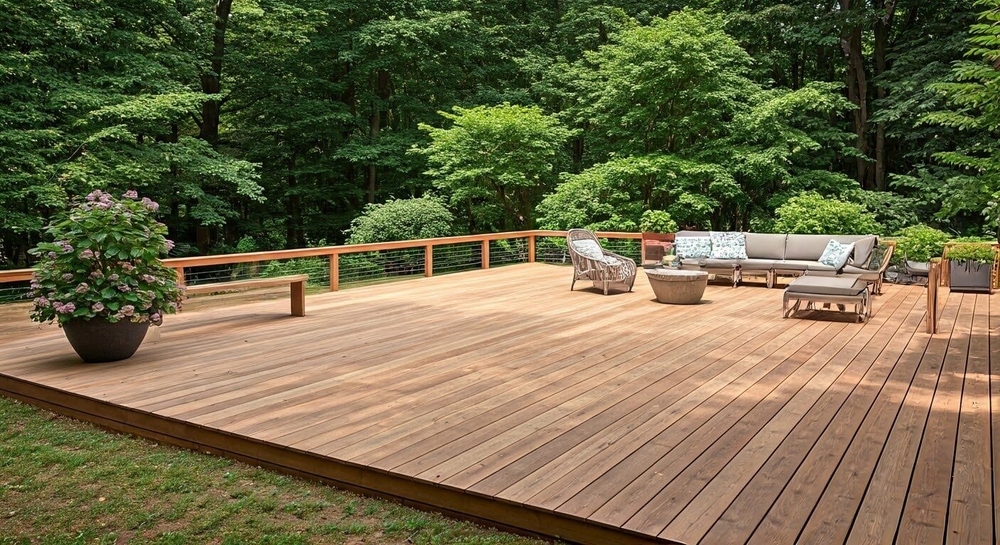 custom designed deck