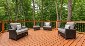 backyard composite deck